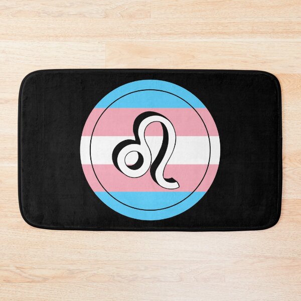 Item preview, Trans Pride Flag Leo Zodiac Sign | Birthday Gift for Transgenders designed and sold by throuplescorner.