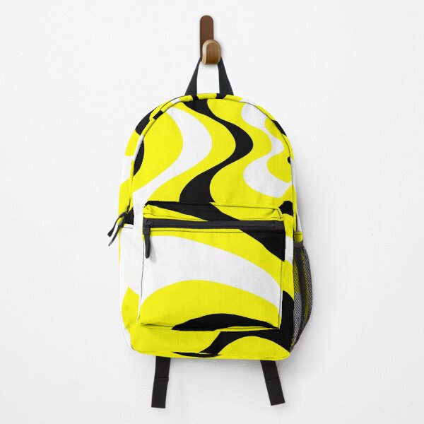 Item preview, Abstract pattern - yellow, black and white. designed and sold by K.S ART.