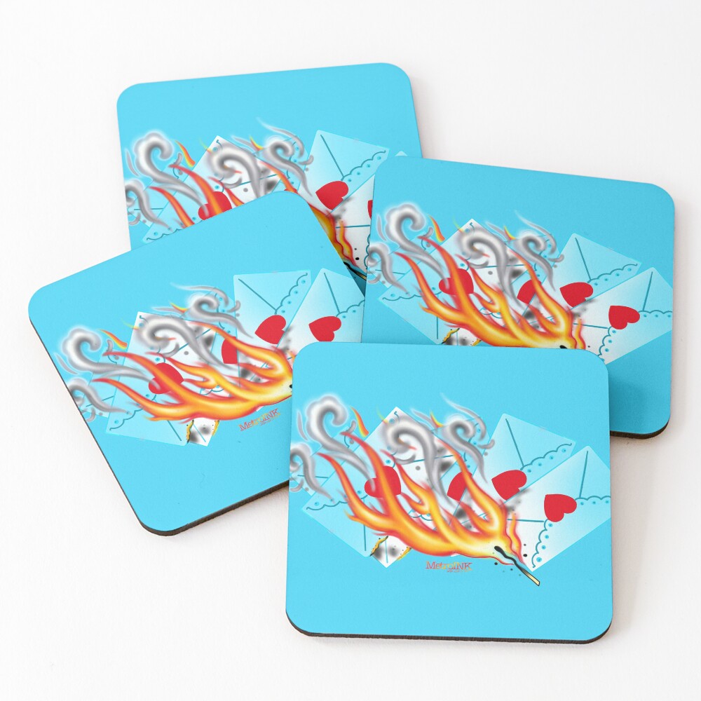 Item preview, Coasters (Set of 4) designed and sold by MetroInk.