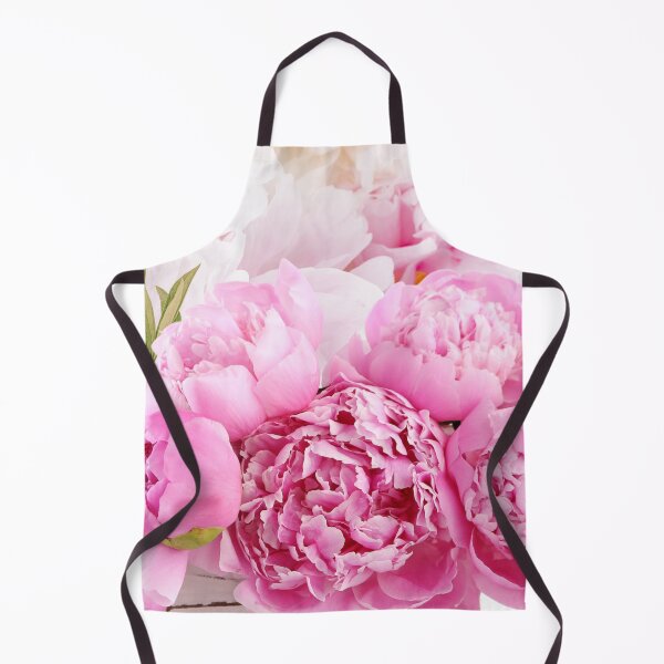 Item preview, Shabby Chic Peonies Blossoms Leaves Pink Home Decor designed and sold by Erika Bartha.
