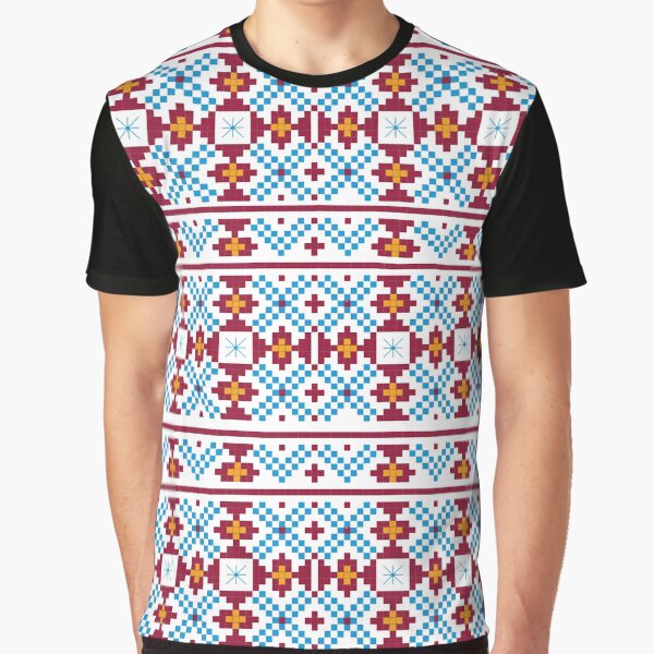 Traditional Motif, Romanian Traditional Motif Graphic T-Shirt