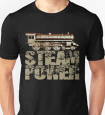 Steam Power Vintage Steam Engine Unisex T-Shirt