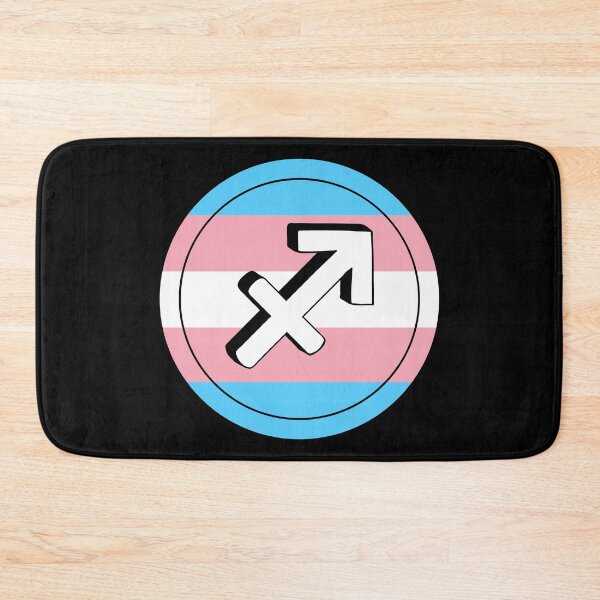 Item preview, Trans Pride Flag Sagittarius Zodiac Sign | Birthday Gift for Transgenders designed and sold by throuplescorner.