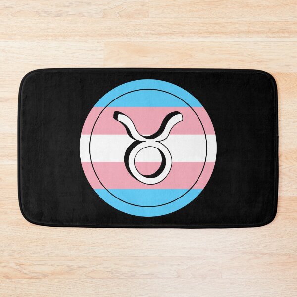 Item preview, Trans Pride Flag Taurus Zodiac Sign | Birthday Gift for Transgenders designed and sold by throuplescorner.