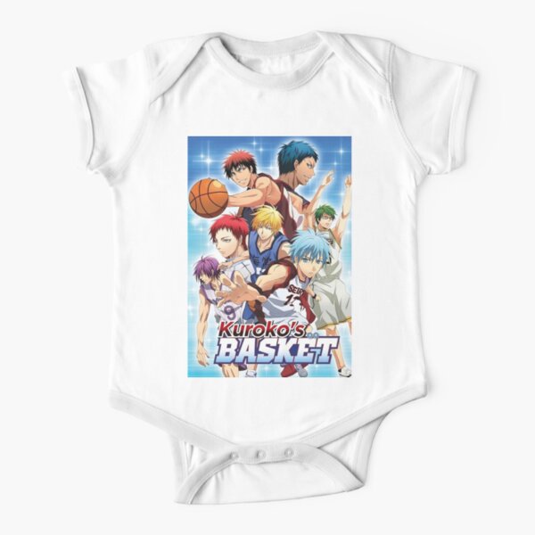 Kuroko Basketball Anime Body manches courtes