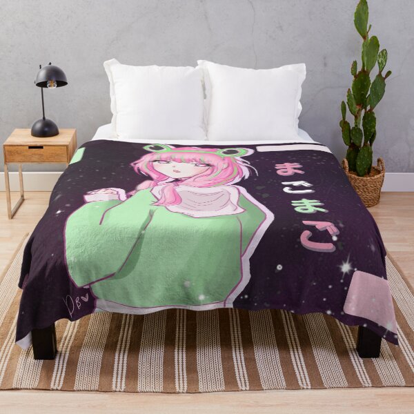 Item preview, Kawaii Cute Anime Girl With Aesthetic Background designed and sold by Faq-Qaf.