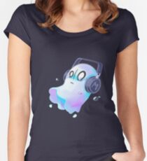 Camiseta entallada de cuello redondo Napstablook