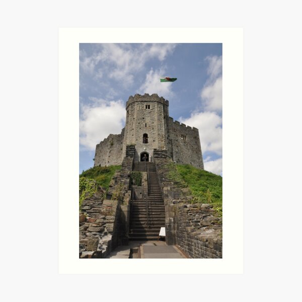 Cardiff Castle Art Print