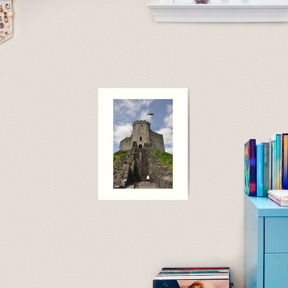 Cardiff Castle Art Print