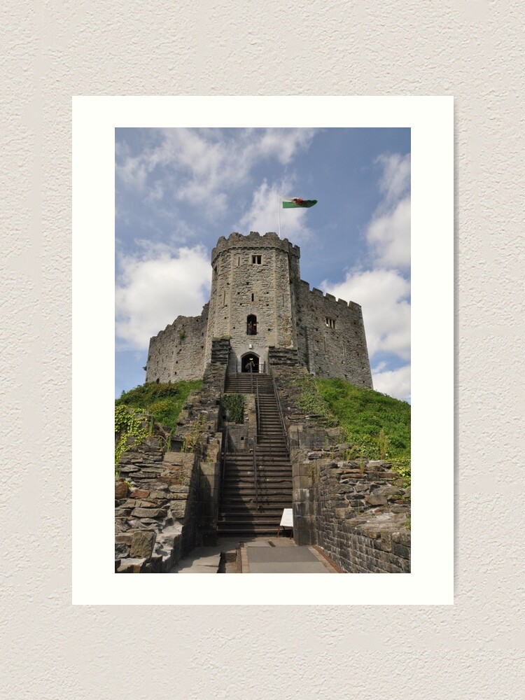 Alternate view of Cardiff Castle Art Print