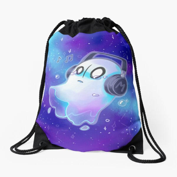 Napstablook Drawstring Bag
