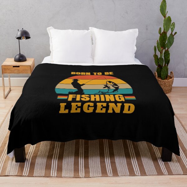 Item preview, born to be a fishing legend designed and sold by DIDAKU.