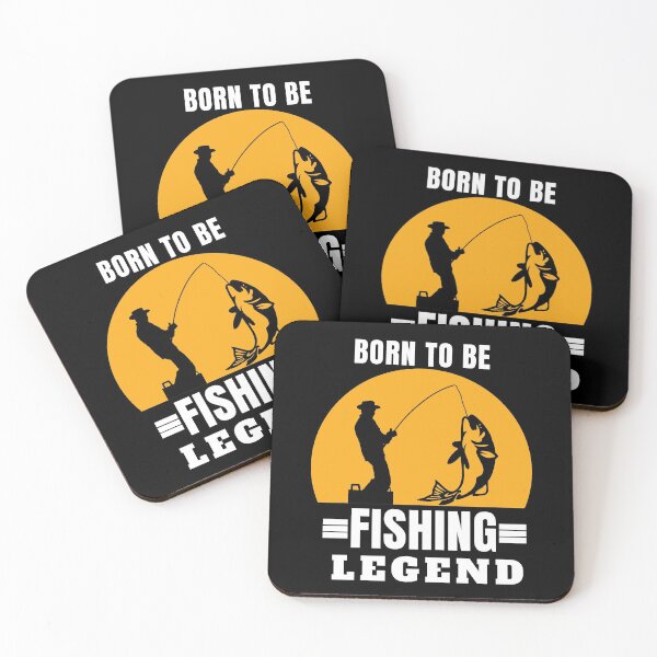 Item preview, born to be a fishing legend designed and sold by DIDAKU.