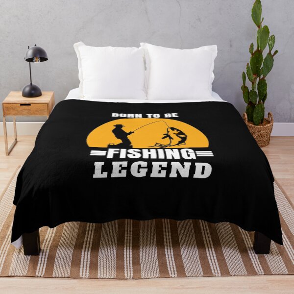 Item preview, born to be a fishing legend designed and sold by DIDAKU.