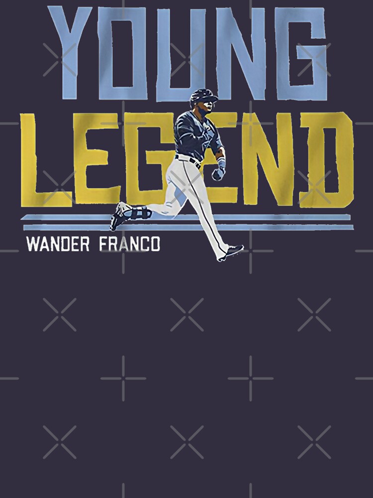  Wander Franco 3/4 Sleeve T-Shirt (Baseball Tee, X