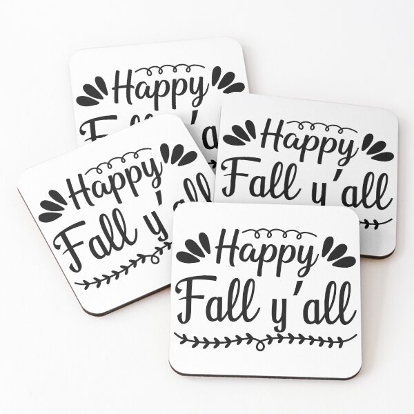 Aperçu de l'œuvre Happy Fall Y'all créée et vendue par SasKloset.