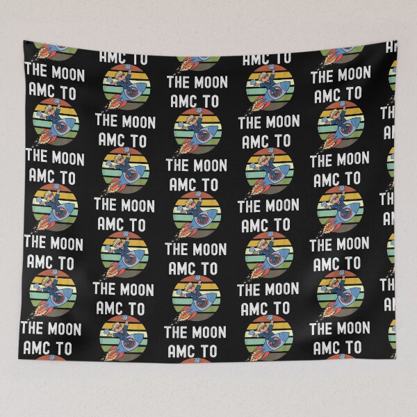 Item preview, Diamond Hands AMC, Wallstreetbets AMC Apes, AMC To The Moon designed and sold by wilsonart91.