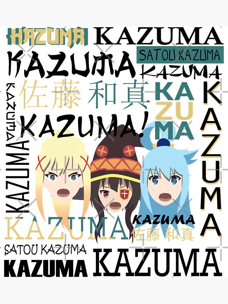 KonoSuba: TGLAB Character Posters - Kazuma Satou by