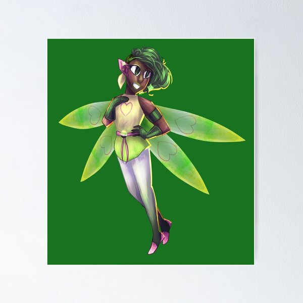 Item preview, Skoliosexual Fairy (dark green) designed and sold by -Solarly-.
