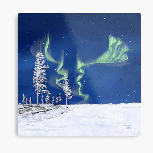 Frozen Forest - Lapland8seasons Metal Print