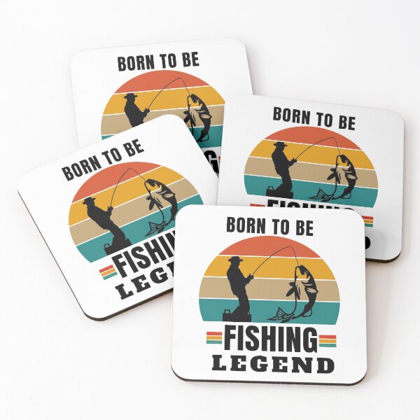 Item preview, born to be a fishing legend designed and sold by DIDAKU.