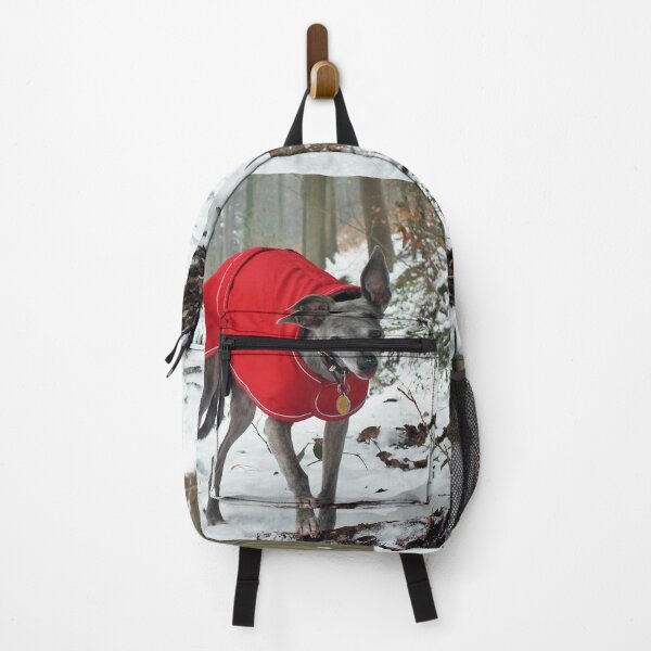 Item preview, whippet in the snow designed and sold by pinkal.