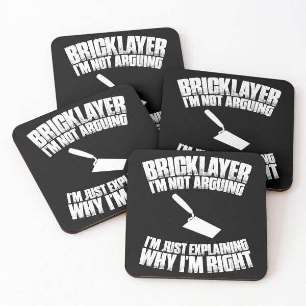 Item preview, Bricklayer Mason Brickmason Blockmason designed and sold by Krautshirts.
