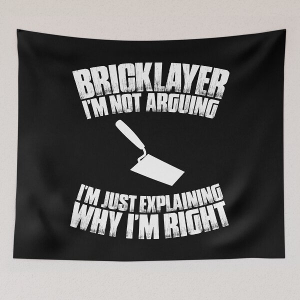 Item preview, Bricklayer Mason Brickmason Blockmason designed and sold by Krautshirts.