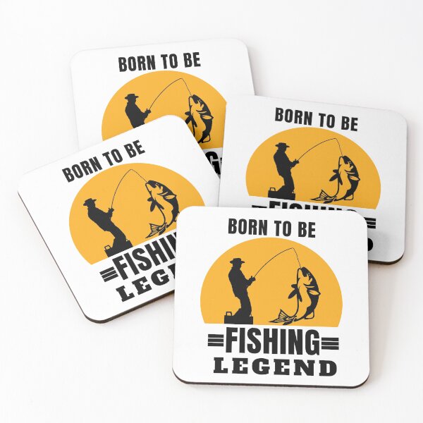 Item preview, born to be a fishing legend designed and sold by DIDAKU.