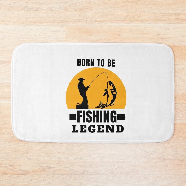 Item preview, born to be a fishing legend designed and sold by DIDAKU.