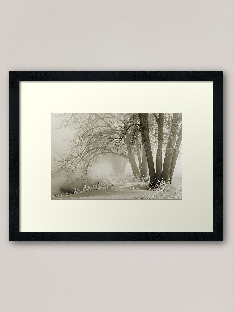Alternate view of Ghosts In The Mist Framed Art Print