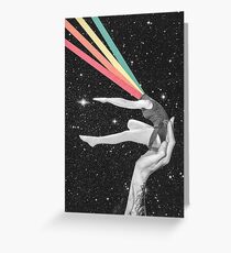 Rainbow dancer Greeting Card