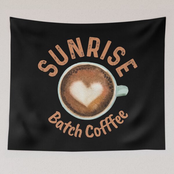 Item preview, Sunrise Batch Coffee - Summer Coffee designed and sold by ildafdhome.