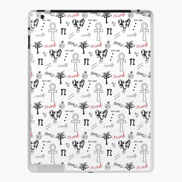 XXXtentacion Tattoos Seamless Pattern Backpack for Sale by gevix