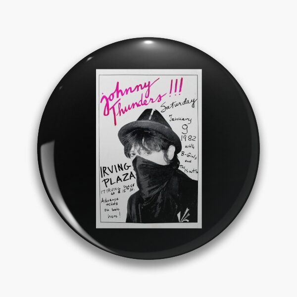 Item preview, Johnny Thunders 1982 Concert poster - Irving Plaza Classic designed and sold by Jacqueline1888.