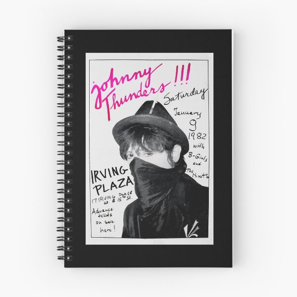Item preview, Johnny Thunders 1982 Concert poster - Irving Plaza Classic designed and sold by Jacqueline1888.