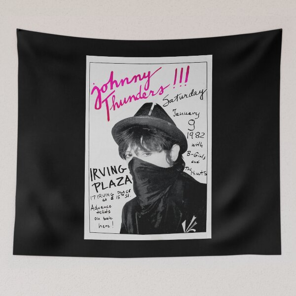 Item preview, Johnny Thunders 1982 Concert poster - Irving Plaza Classic designed and sold by Jacqueline1888.