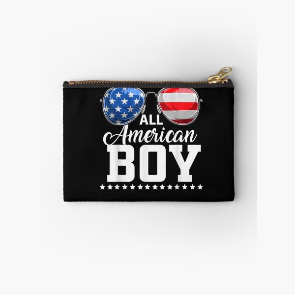 Item preview, 4th of July Shirt ALL AMERICAN BOY USA Flag Patriotic Family designed and sold by wilsonart91.