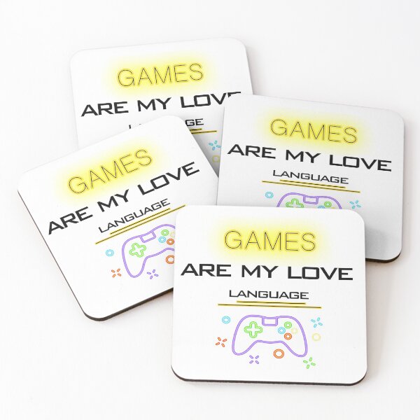Item preview, Games Are My Love Language designed and sold by zakariadesigner.