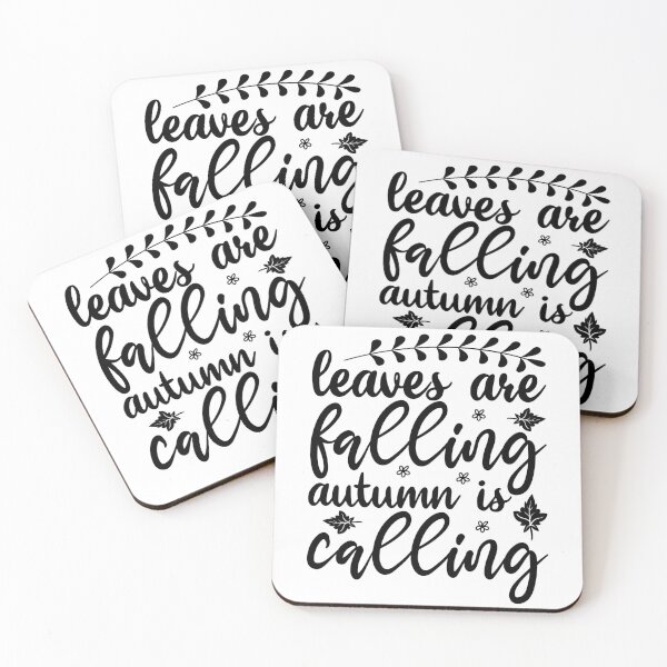 Item preview, Leaves are falling, autumn is calling designed and sold by SasKloset.
