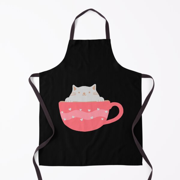 Item preview, cat in coffee cup designed and sold by Mery-Bella.