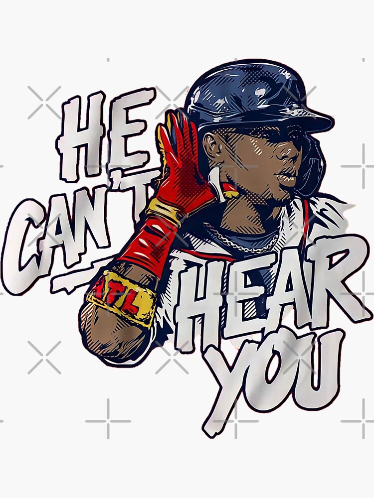 Officially Licensed Ronald Acuna Jr - Atlanta Acuna Sticker for Sale by  siquqew