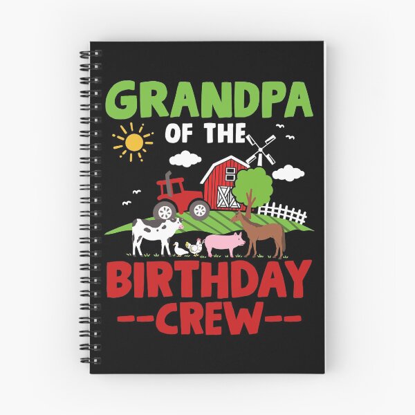 Item preview, Grandpa Farm Animals Tractor Birthday designed and sold by CreativeGiftShp.