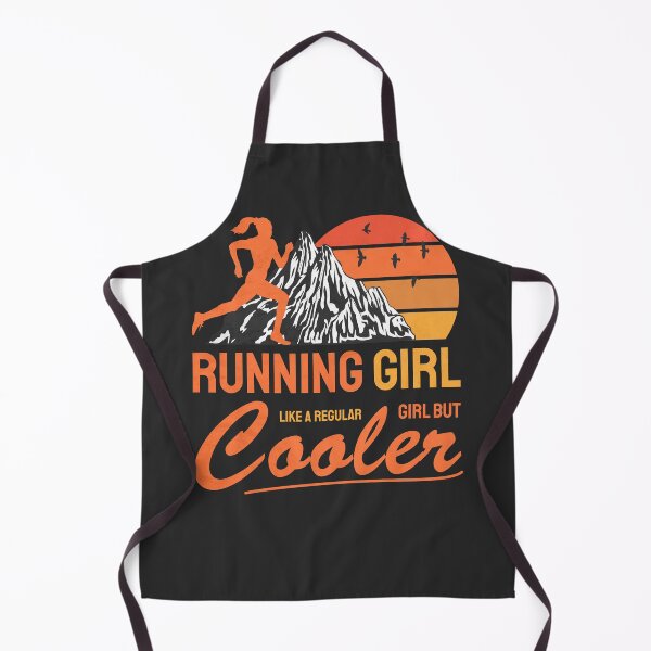 Item preview, Running Girl Like a Regular Girl But Cooler Gift for Women Runners designed and sold by grinta2021.