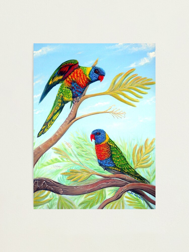Thumbnail 1 of 3, Photographic Print, Rainbow Days designed and sold by LindArt1.