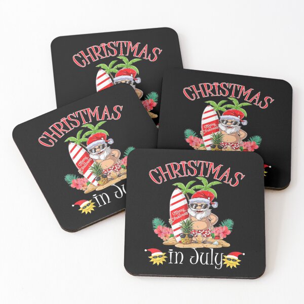 Item preview, Christmas In July Funny Santa Summer Beach Vacation designed and sold by wilsonart91.