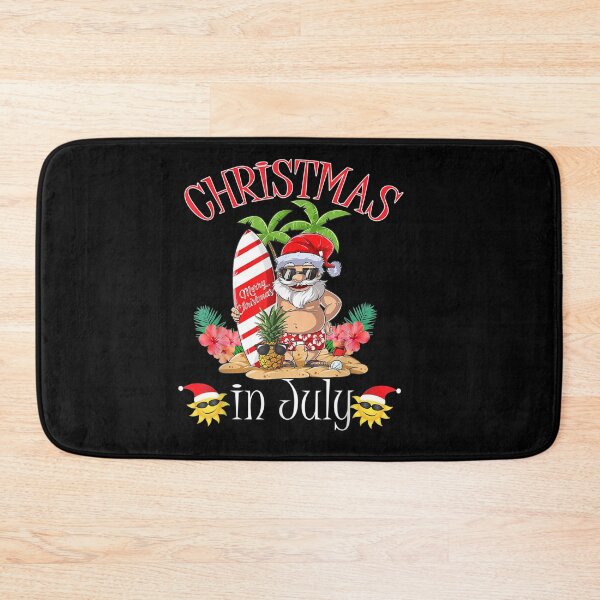 Item preview, Christmas In July Funny Santa Summer Beach Vacation designed and sold by wilsonart91.