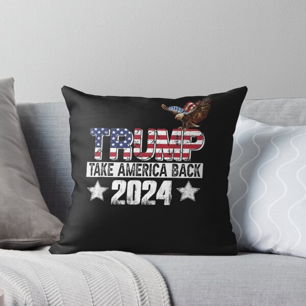 Item preview, Trump 2024 USA Flag Take America Back Mullet Eagle T-Shirt designed and sold by Bright-Marque.