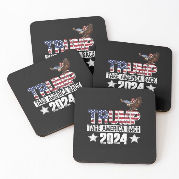 Item preview, Trump 2024 USA Flag Take America Back Mullet Eagle T-Shirt designed and sold by Bright-Marque.