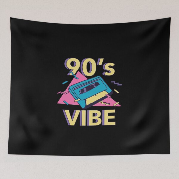 Artikelvorschau, 90 Vibe Kassette Retro entworfen und verkauft von ElBeDesigns.